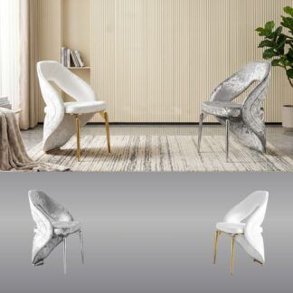 Diamante | Estructura Acero Oro & Cromo
