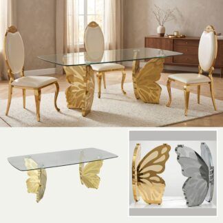 Mariposa | Base Oro & Cromo