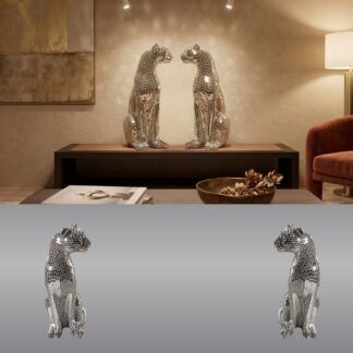 Panteras  | Figura en Resina con Aplique de Cristal