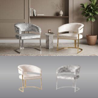 Sena | Estructura Acero Oro & Cromo